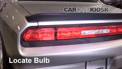 2008 Dodge Challenger SRT8 6.1L V8 Luces Luz de reversa (reemplazar foco)